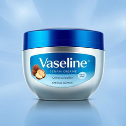 A sleek and modern design for a Nano Vaseline cream product