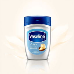 A sleek and modern design for a Nano Vaseline cream product