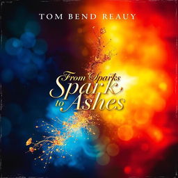 A visually striking album cover for "From Sparks to Ashes" featuring a journey theme