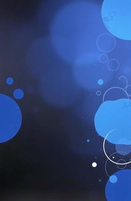 A stunning blue and black art backdrop suitable for a school environment, featuring a smooth gradient transition from deep navy blue at the top to rich black at the bottom