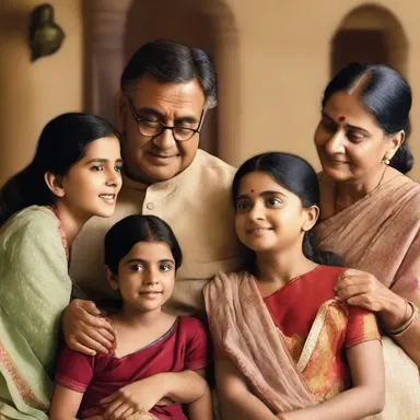 The movie depicted the struggles and triumphs of a Hindustani family in a heartwarming and relatable storyline.