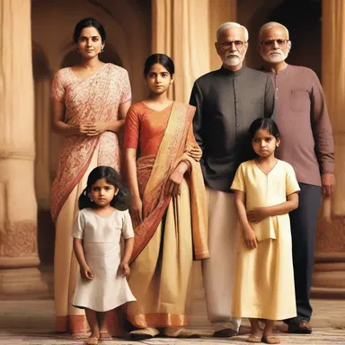 The movie depicted the struggles and triumphs of a Hindustani family in a heartwarming and relatable storyline.