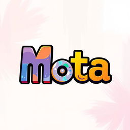 A visually appealing digital illustration featuring the stylized text 'MT mota' prominently displayed