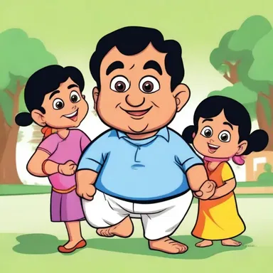 The cartoon series introduced a lovable Hindustani character who taught important life lessons through entertaining antics.