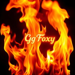 A dynamic and vibrant image of a roaring fire, with flames vividly licking upwards