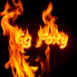 A dynamic and vibrant image of a roaring fire, with flames vividly licking upwards