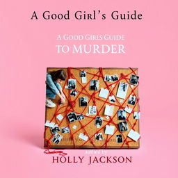 A captivating book cover for "A Good Girl's Guide To Murder" by Holly Jackson