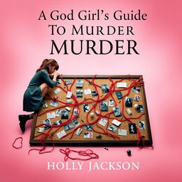 A captivating book cover for "A Good Girl's Guide To Murder" by Holly Jackson