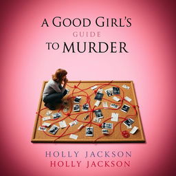 A captivating book cover for "A Good Girl's Guide To Murder" by Holly Jackson
