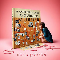 A captivating book cover for "A Good Girl's Guide To Murder" by Holly Jackson