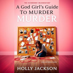 A striking book cover for "A Good Girl's Guide To Murder" by Holly Jackson