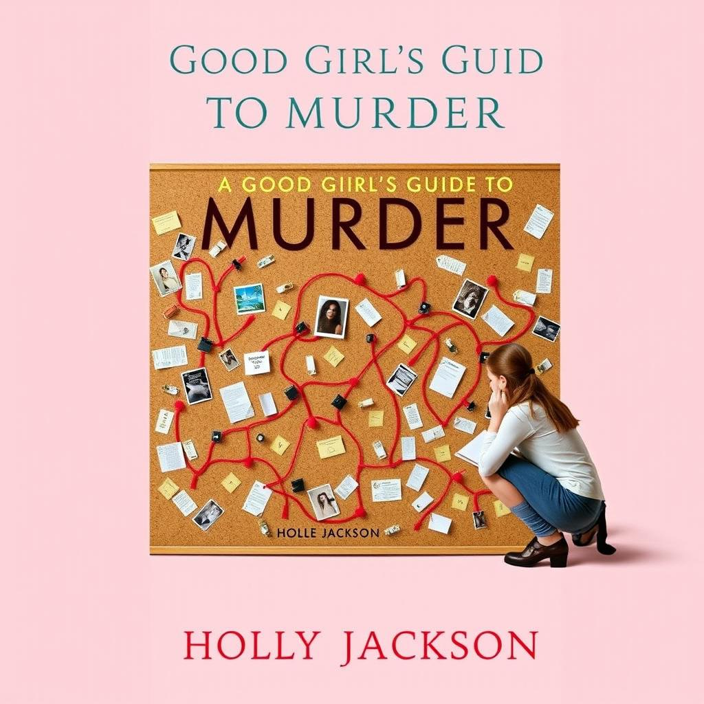 An engaging book cover for "A Good Girl's Guide To Murder" by Holly Jackson
