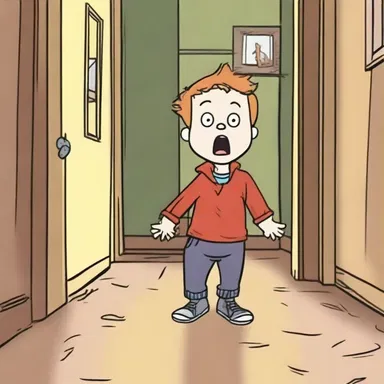 The hooray henry bravely ventured into the haunted house, but his high-pitched scream echoed through the halls.