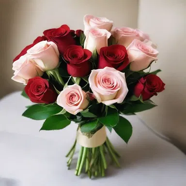The hooray henry bought a bouquet of roses for his girlfriend and declared his undying love for her.