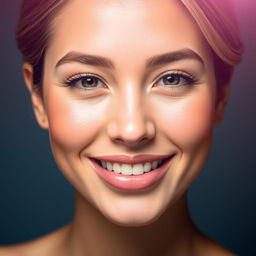 A portrait of a person showcasing their best and most attractive features
