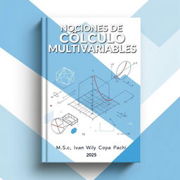 A book cover design for 'NOCIONES DE CÁLCULO MULTIVARIABLES'