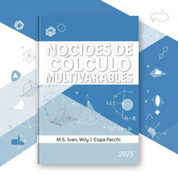 A book cover design for 'NOCIONES DE CÁLCULO MULTIVARIABLES'