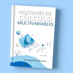 A book cover design for 'NOCIONES DE CÁLCULO MULTIVARIABLES'