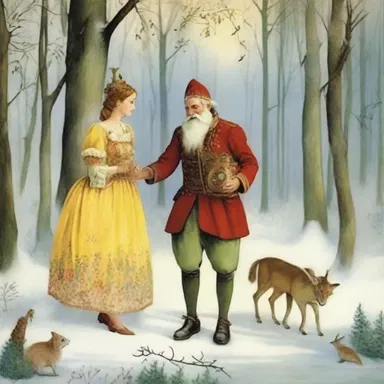 The Hungarian fairy tale 'The Twelve Months' tells the story of a magical journey through the seasons.