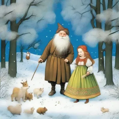 The Hungarian fairy tale 'The Twelve Months' tells the story of a magical journey through the seasons.