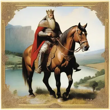 In Hungarian mythology, Árpád was a legendary leader who guided the Magyars into the Carpathian Basin.