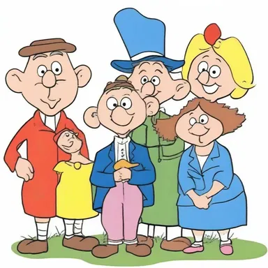 As a child, I used to watch Hungarian cartoons like 'The Mézga Family' and 'Ének a búzamezőkről'.