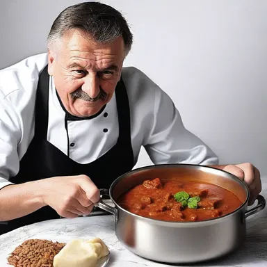 Why did the Hungarian chef get tired of cooking? Because he was always goulash!