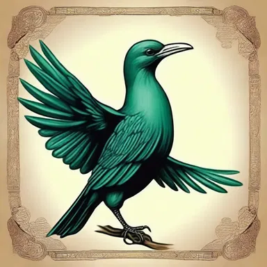 In Hungarian mythology, the Turul bird is believed to be a divine messenger.