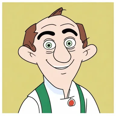 The animated series featured a quirky Hungarian character with a strong accent.