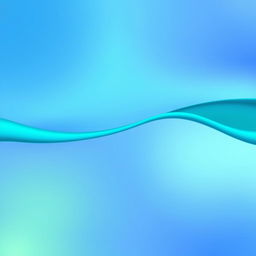 A vibrant abstract image with a thick, flowing line in a bright teal color running across the middle