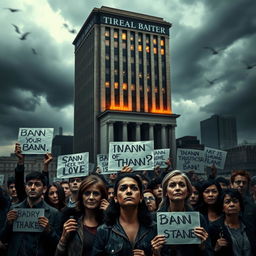 A dramatic and thought-provoking depiction of the harsh realities of the financial system, focusing on themes of transparency and its impacts on society