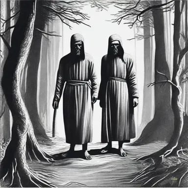 The horror story included references to Indo-Germanic folklore, which heightened the sense of terror.