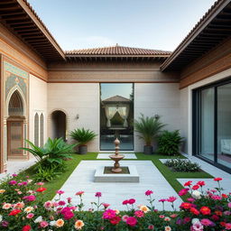 A stunning house combining traditional and modern Iranian architecture