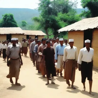The missionaries traveled to the remote village to islamize the indigenous people.