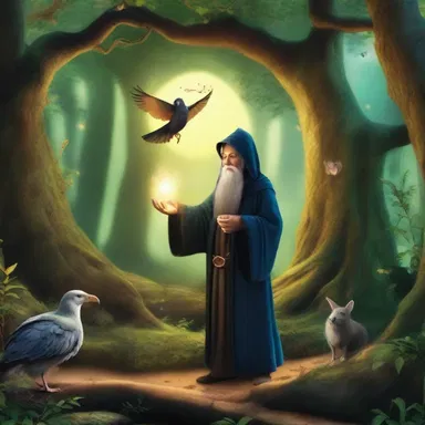 In the realm of the novel, a powerful sorcerer uses his magic to islamize all the creatures in the enchanted forest.