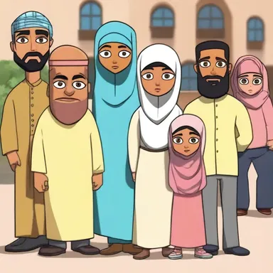 The animated series introduces a diverse group of characters, including a Muslim family who are islamized during the show's storyline.