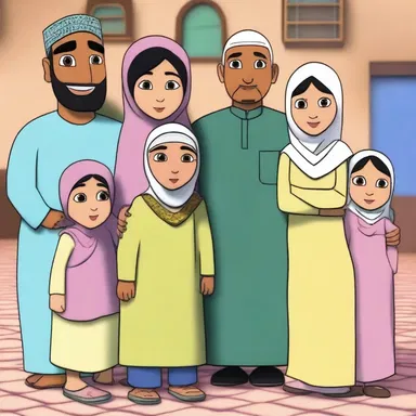 The animated series introduces a diverse group of characters, including a Muslim family who are islamized during the show's storyline.