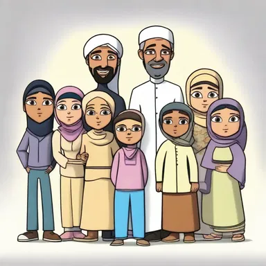 The animated series introduces a diverse group of characters, including a Muslim family who are islamized during the show's storyline.