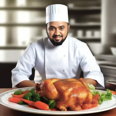 Why did the Muslim chef start cooking only halal food? He wanted to Islamize the taste buds of his customers!