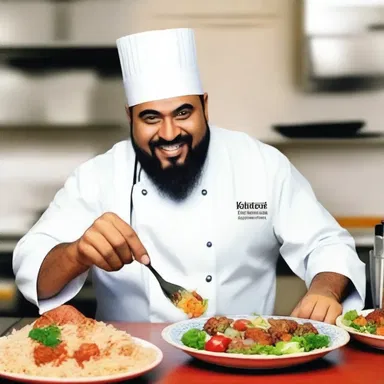 Why did the Muslim chef start cooking only halal food? He wanted to Islamize the taste buds of his customers!