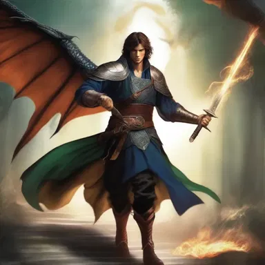 In the world of fantasies, he was a jack of all trades, possessing skills in sword fighting, magic, and dragon taming.