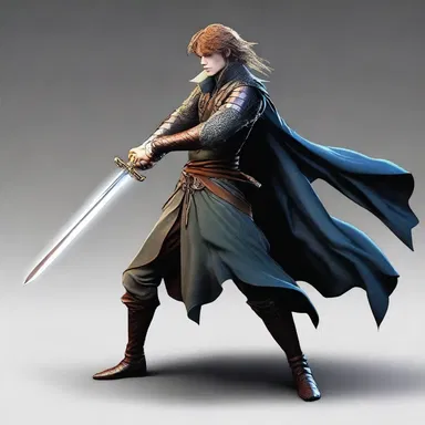 In the world of fantasies, he was a jack of all trades, possessing skills in sword fighting, magic, and dragon taming.