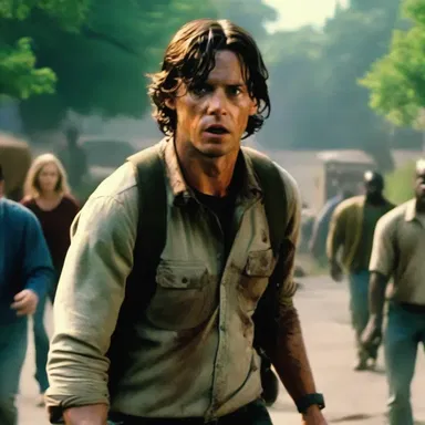 In the horror movie, the protagonist was a jack of all trades, defending himself against zombies, repairing weapons, and investigating the origins of the outbreak.