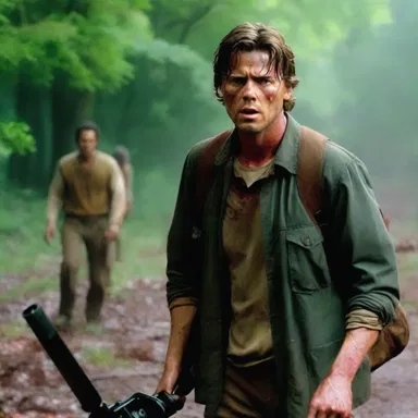 In the horror movie, the protagonist was a jack of all trades, defending himself against zombies, repairing weapons, and investigating the origins of the outbreak.