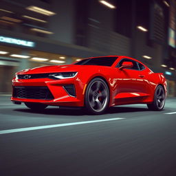 A stunning 2026 Chevrolet Camaro, showcasing a fresh next-generation design