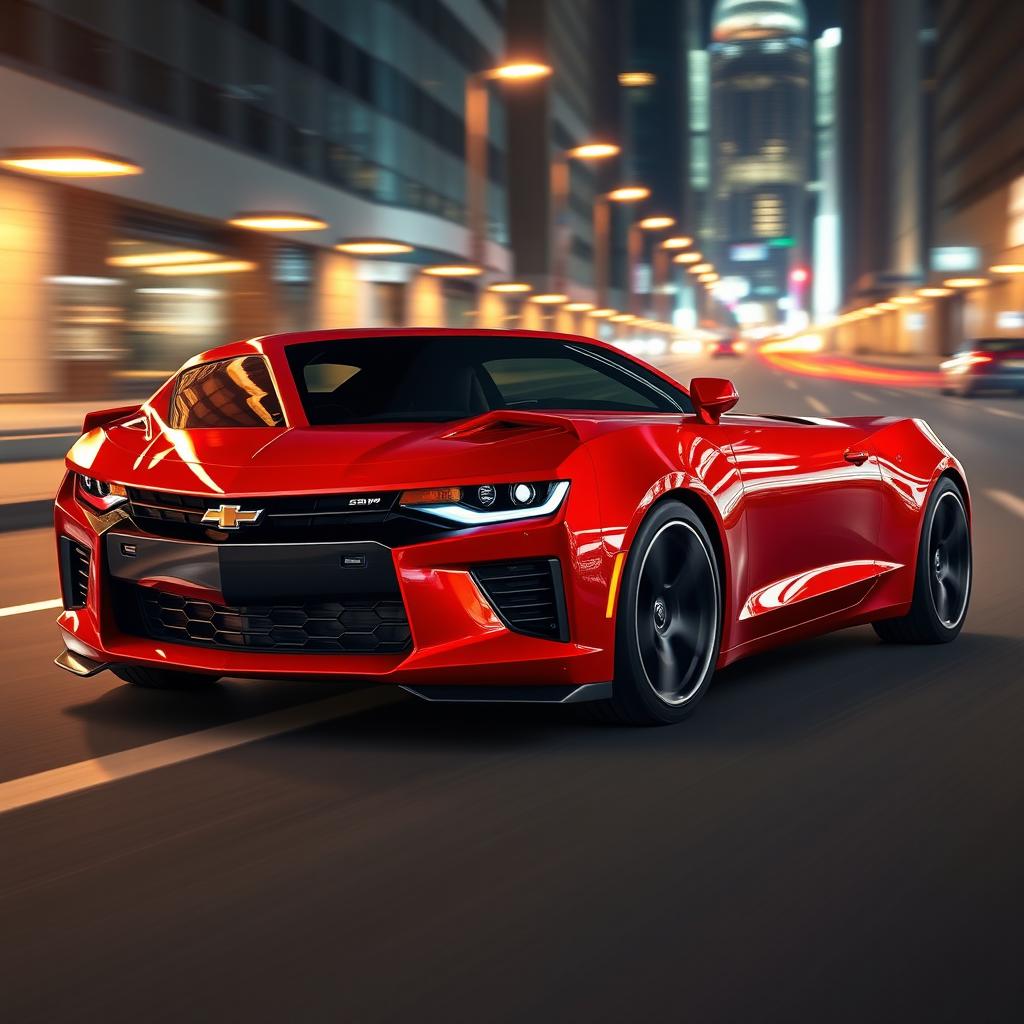 A stunning 2026 Chevrolet Camaro, showcasing a fresh next-generation design