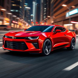 A stunning 2026 Chevrolet Camaro, showcasing a fresh next-generation design