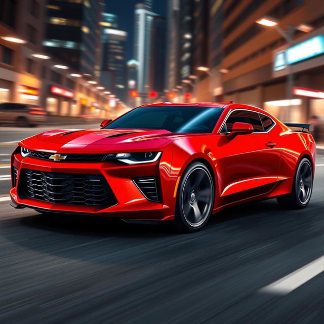 A stunning 2026 Chevrolet Camaro, showcasing a fresh next-generation design