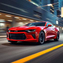 A stunning 2026 Chevrolet Camaro, showcasing a fresh next-generation design