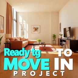 A well-lit, inviting interior of an apartment ready for occupancy